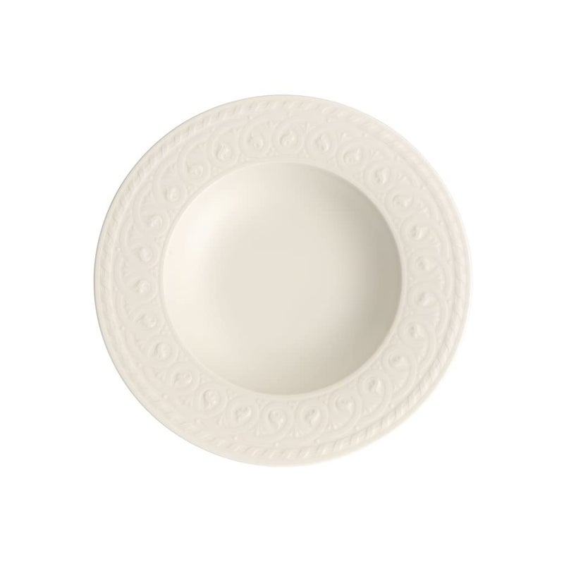 Villeroy & Boch Villeroy  Boch  1046002700 Villeroy  Boch Cellini Rim Soup 95 oz White