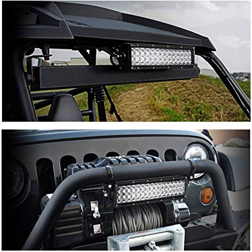 MOTLTECH Tube Clamps Mounting Brackets for LED Light Bar Work Lights Fog Lights Off Road Lights Fit 1.875" Bull Bar,2pcs - Image 5