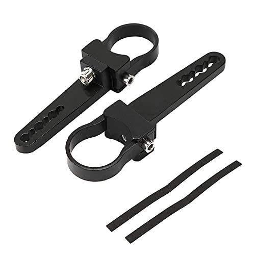MOTLTECH Tube Clamps Mounting Brackets for LED Light Bar Work Lights Fog Lights Off Road Lights Fit 1.875" Bull Bar,2pcs - Image 1
