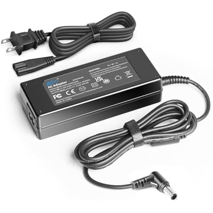 rayihni شاحن محول 22 فولت تيار متردد/تيار مستمر لجهاز سامسونج أوديسي G7 LC32G75TQSNXZA LC32G73TQSRXXU LC27G75TQSRXXU أوديسي G6 LS32BG650EUXXU S34E790C S29E790C C27HG70 LC27HG70QQNXZA كابل طاقة شاشة الألعاب - Image 3