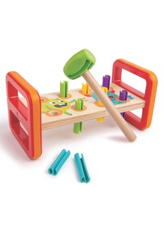 Hape Monster Match 'N' Smash Hammer Bench 10-Piece  - Image 2