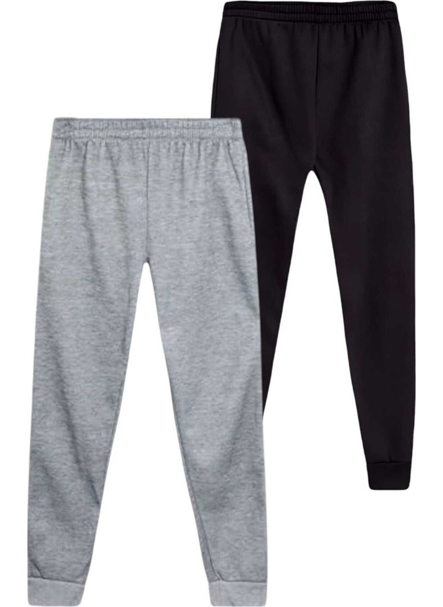 Mood Agenda Kids Elastic Waist Jogger Sweatpants Set of 2  - Image 3