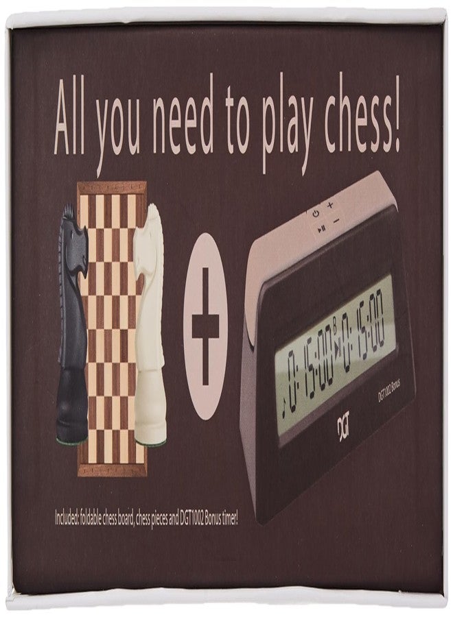 DGT Digital Game Technology Chess Starter Box Brown - Image 3