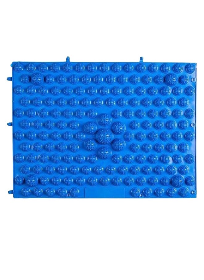 Generic Acupressure Foot Massage Mat, Acupressure Mat Reflexology Walking Toe Plate Massage Pad, Relief Muscle Fatigue,  Bathroom Yoga Anti-Slip Outdoor Game (Blue)  - Image 2