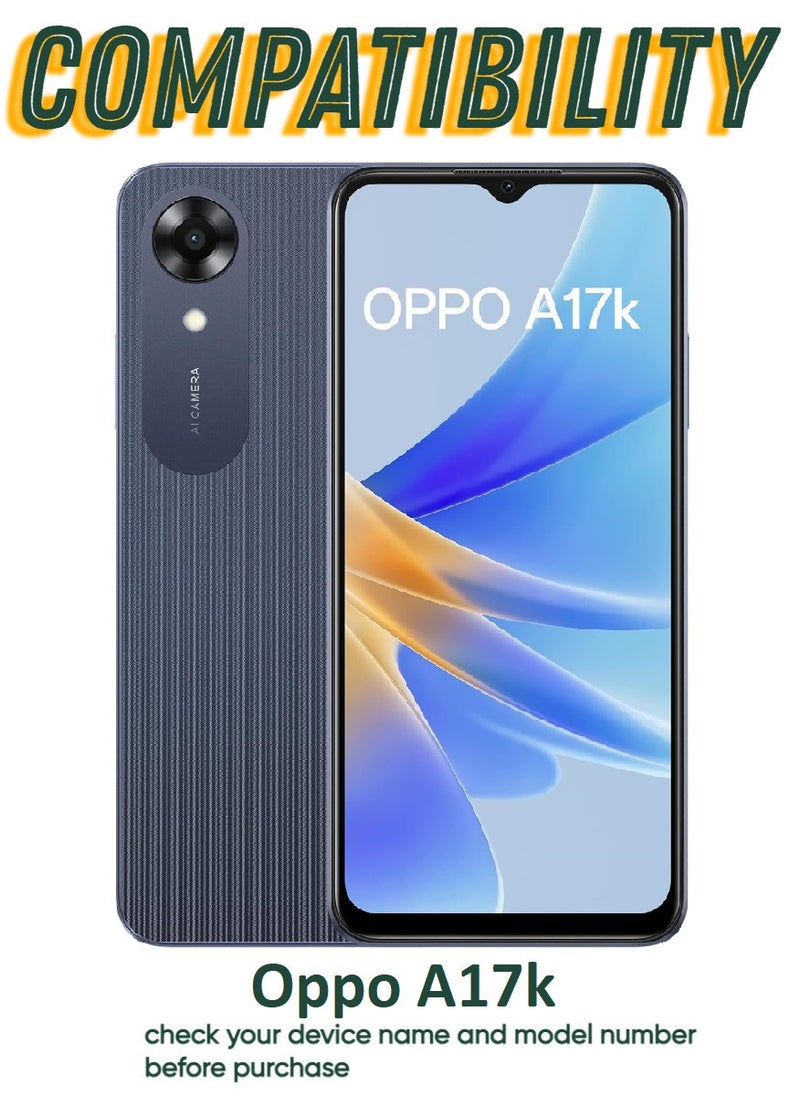 أكاليكس 3 قطع، حماية شاشة،  لهاتف اوبوA17k، جودة ممتازة. - Image 3