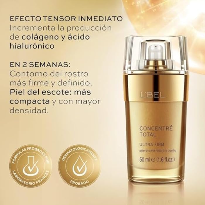 L'BEL - Concentré Total Ultra Firm Anti-Aging Facial Serum for Firming Face, Neck and Neckline - Image 3