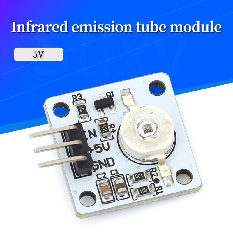 LED Infrared Remote Control Transmitter 3W High Power Infrared Module 940Nm 1pc For TV And Air Conditioner - Image 1