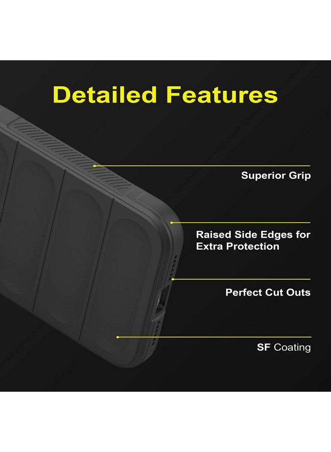 ZAPCASE غطاء خلفي من زابكيس لجهاز OnePlus 10T | متوافق مع غطاء خلفي لجهاز OnePlus 10T | غطاء سحري من السيليكون السائل مع حماية الكاميرا | أسود - Image 2