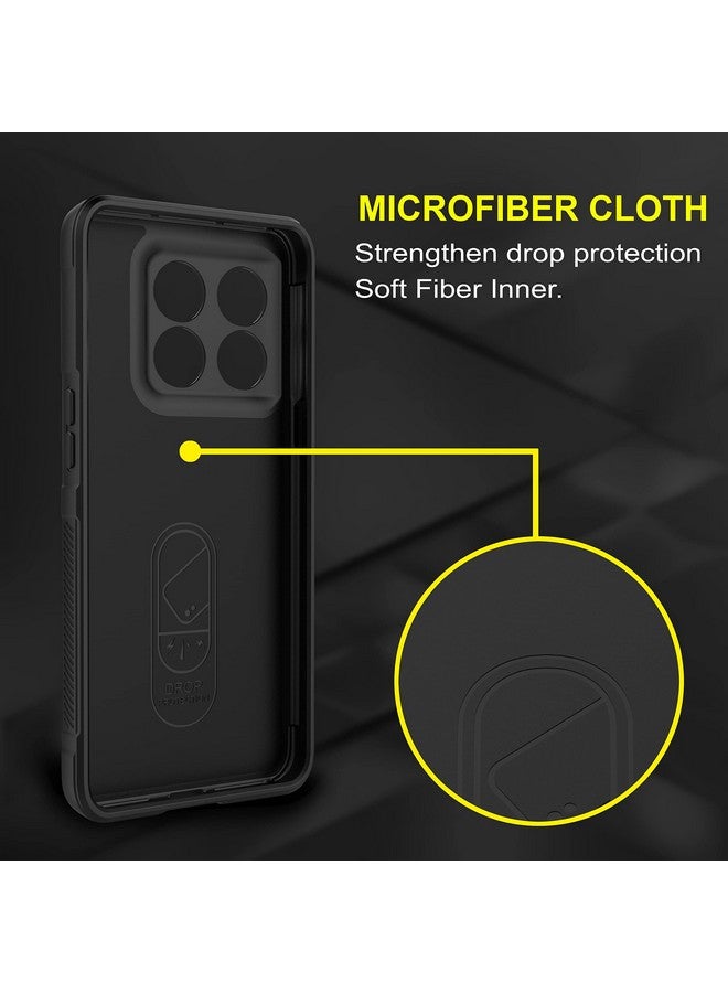 ZAPCASE غطاء خلفي من زابكيس لجهاز OnePlus 10T | متوافق مع غطاء خلفي لجهاز OnePlus 10T | غطاء سحري من السيليكون السائل مع حماية الكاميرا | أسود - Image 4