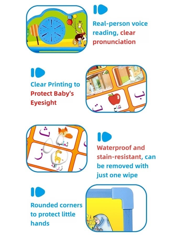Saudi Select Kids' Arabic Language Learning & Education E-Book | High Quality Audio & Drawing Board for Early Development - Image 2