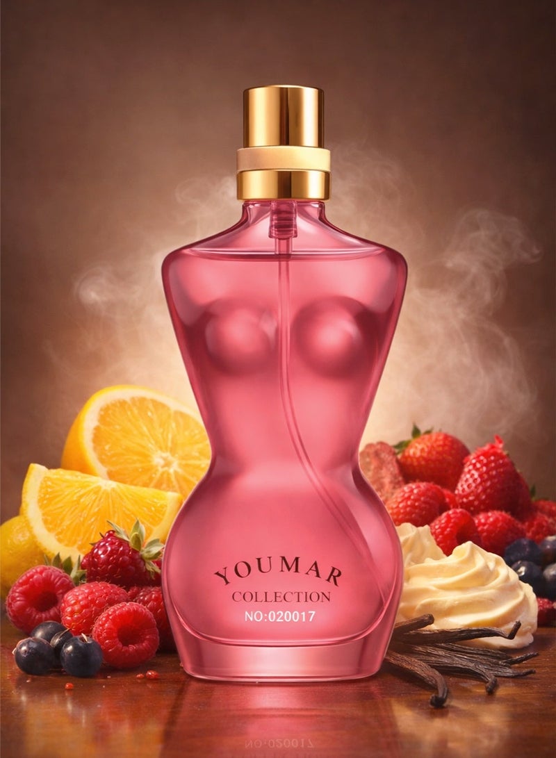 Youmar Collection No. 020017 Long Lasting Women’s Perfume – Eau de Cologne 25ML - Image 1