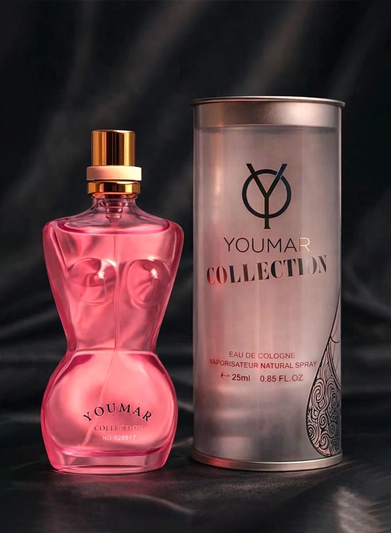 Youmar Collection No. 020017 Long Lasting Women’s Perfume – Eau de Cologne 25ML - Image 5
