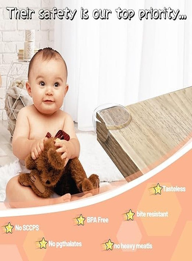 HPARY Corner Protectors for Baby, Silicone Corner Protectors for Baby Proof Corners and Edges to Cover Sharp Furniture & Table Edges(Round Shape) (12) - Image 5