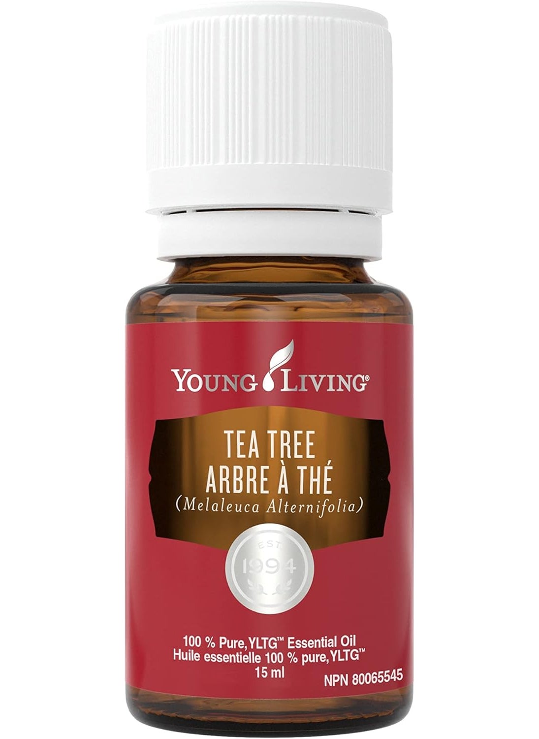 Young Living Young Living Tea Tree (Melaleuca Alternifolia) Essential Oil - 15ml - Purify and Revitalize with Nature's Essence - Healthy-Looking Skin and Nails - Healthy Hair and Scalp 