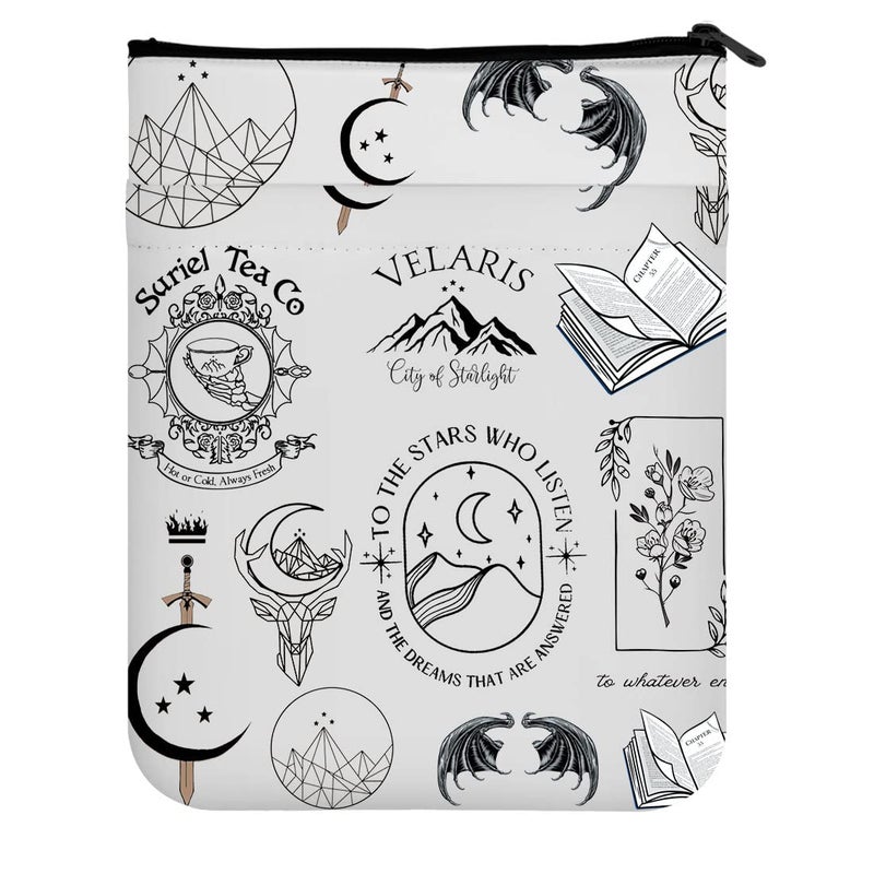 MAOFAED Book Inspired Gift Velaris The City of Starlight Book Sleeve for Book Lover to The Star Who Listen (to The Star) - Image 1