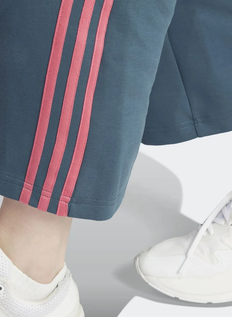 adidas بنطال بدلة رياضية بشعار الماركة