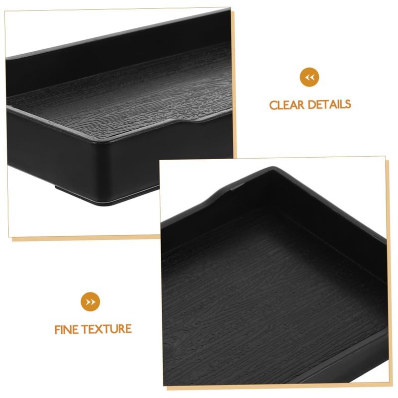 4Pcs Rectangular Bathroom Organizer Tray Storage For Toiletries Makeup Soap Space Saving Design - Image 5
