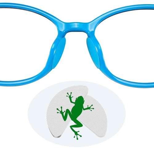 Fusanwin 06mm UltraThin AntiSlip Eyeglass Nose Pads Thousands of FrogInspired Microstructured Fibers Soft Adhesive Silicone Nose Pads Glasses Nose Pad for Glasses Sunglasses 10 Pairs Clear - Image 2