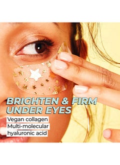 Vitamasques Vitamasques Under Eye Patches 3-Pack - Firming & Brightening - Anti Aging Collagen Skin Care Reduce Fine Lines, Puffiness, Wrinkles & Dark Circles - Hyaluronic Acid - Vegan & Cruelty-Free  - Image 3