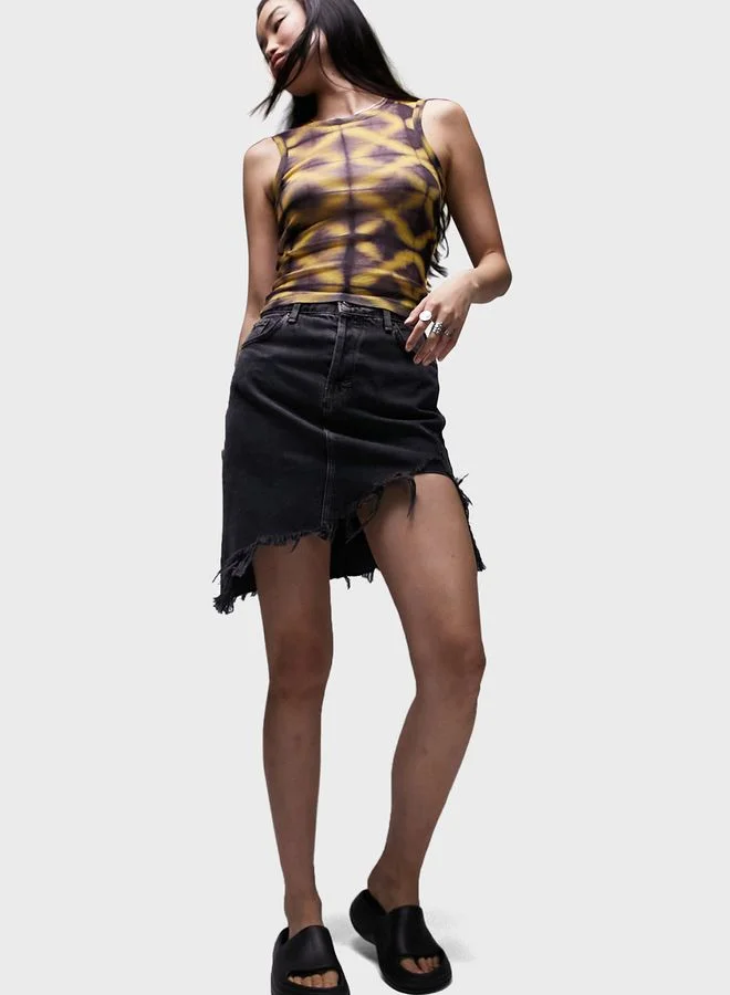 TOPSHOP Printed Tank Top