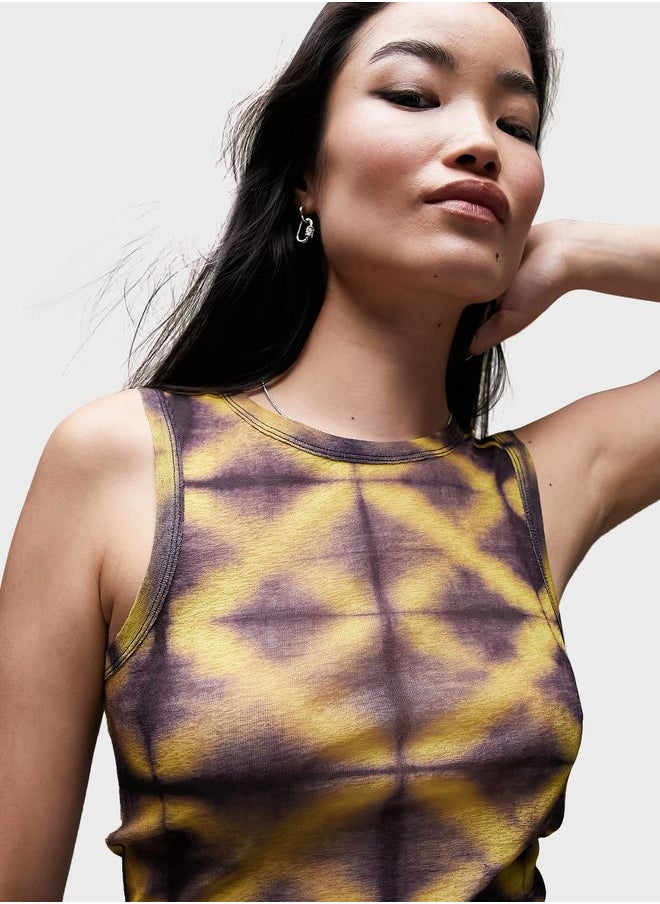 TOPSHOP - Printed Tank Top - Image 1