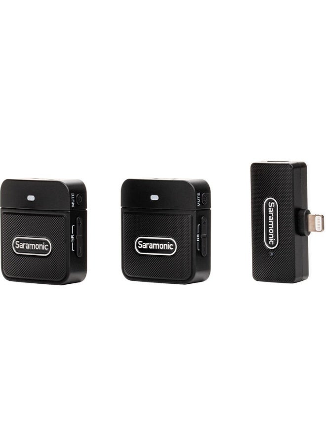 Saramonic Blink 100 B4 2-Person Wireless Microphone System with Lightning Connector 2.4 GHz - Image 2
