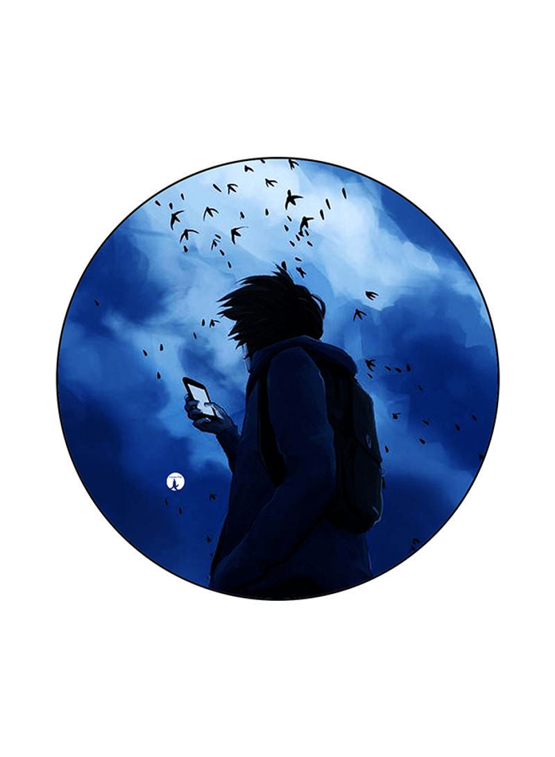 RKN Boy Printed Mouse Pad Blue/Black