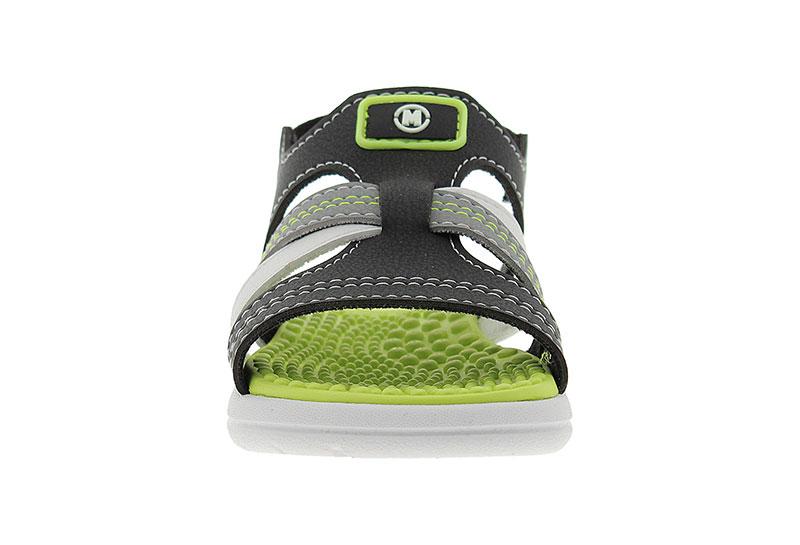 Molekinho Infant Boys Sandals With Back Strap Black | Made In Brazil - Image 3