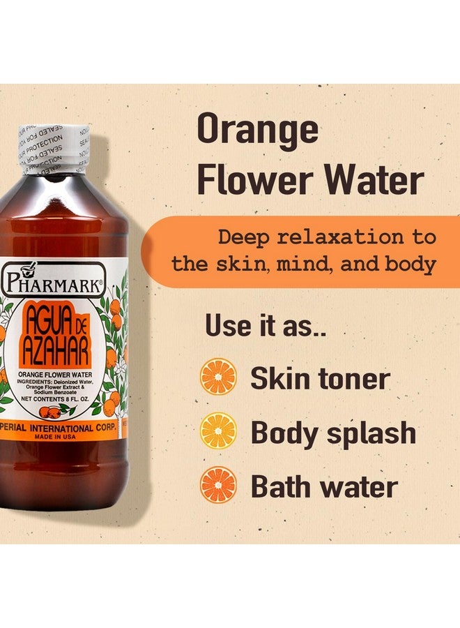 Pharmark Pharmar Agua De Azahar Flower-Blossom Water, 8 Fluid Ounce - Image 3