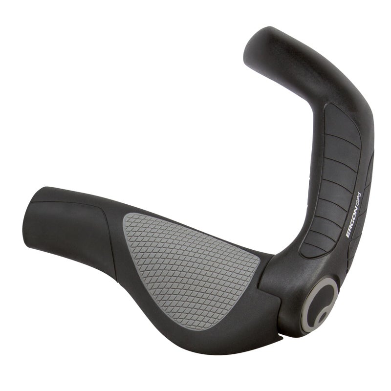 Ergon GP5 Ergonomic Lock-On Grips â€“ Extended Bar Ends for MTB, Touring, Commuter & E-Bike Comfort and Control, Large - Image 2