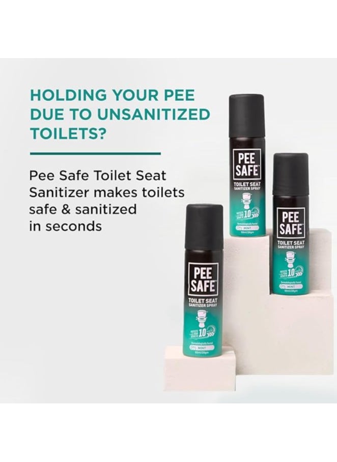 PEESAFE PEE SAFE Toilet Seat Sanitizer Mint Spray, 75 ml - pzsku/ZF1ADD5BB733CBB0FE121Z/45/_/1715425560/f5abe402-3f14-4a10-8cd1-50b470bf3b46