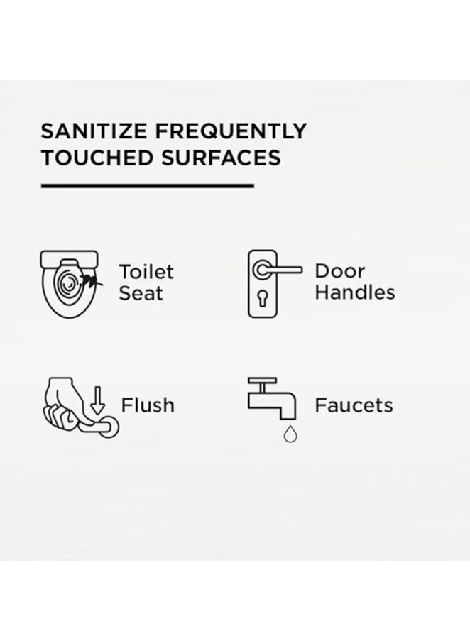 بيساف PEEESAFE PEE SAFE بخاخ مطهر لمقعد المرحاض بالنعناع، ​​75 مل - Image 3