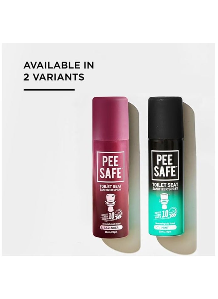 PEESAFE PEE SAFE Toilet Seat Sanitizer Mint Spray, 75 ml - pzsku/ZF1ADD5BB733CBB0FE121Z/45/_/1715425611/72552709-9a9f-470c-981b-9ce5db707ad3