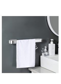 SYOSI Towel Rail, Stainless Steel Bath Towel Bar, No Drilling Self Adhesive Towel Holder, Bathroom Towel Rack Towel Ring SUS-304 Hand Towel Ring for Kitchen Living Bedroom (15.7"/ 40 cm)  - Image 5