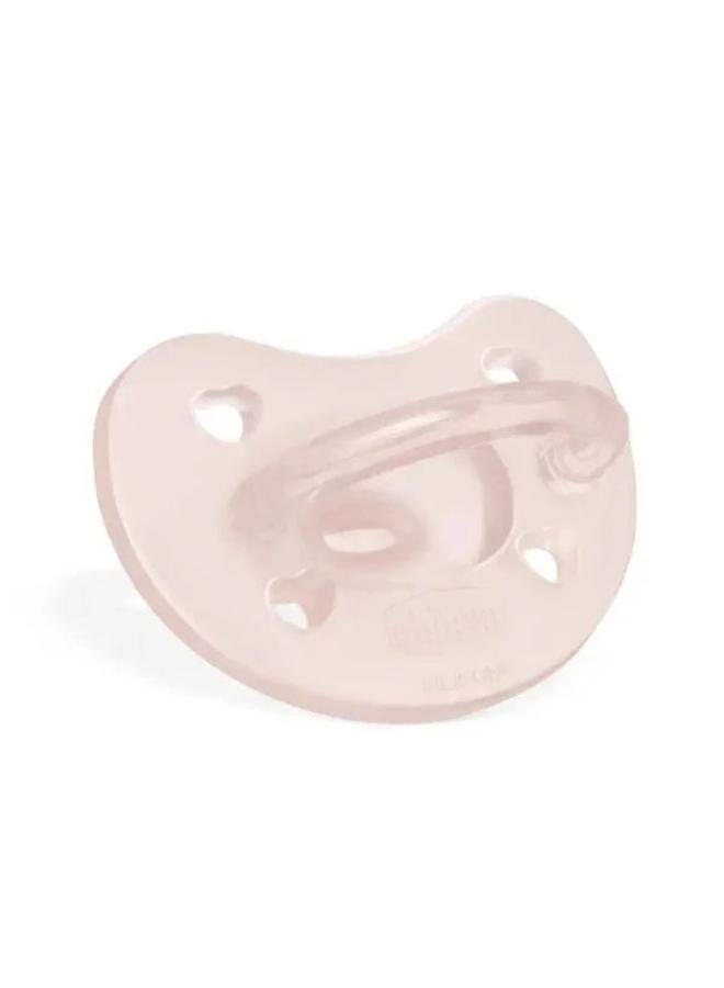 Chicco Silicone Physio Forma Soft Soother - Pink - Image 3
