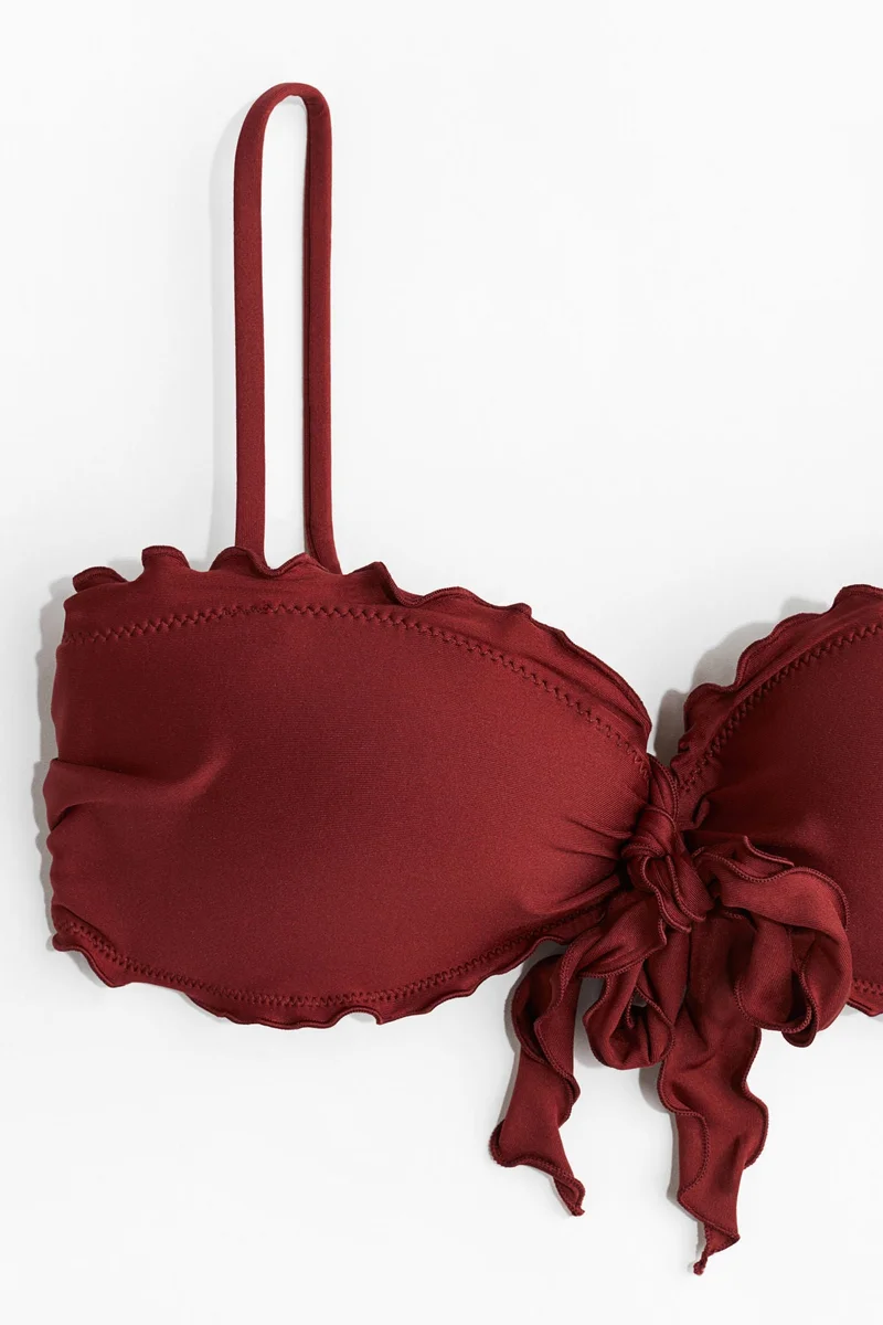H&M Padded bandeau bikini top