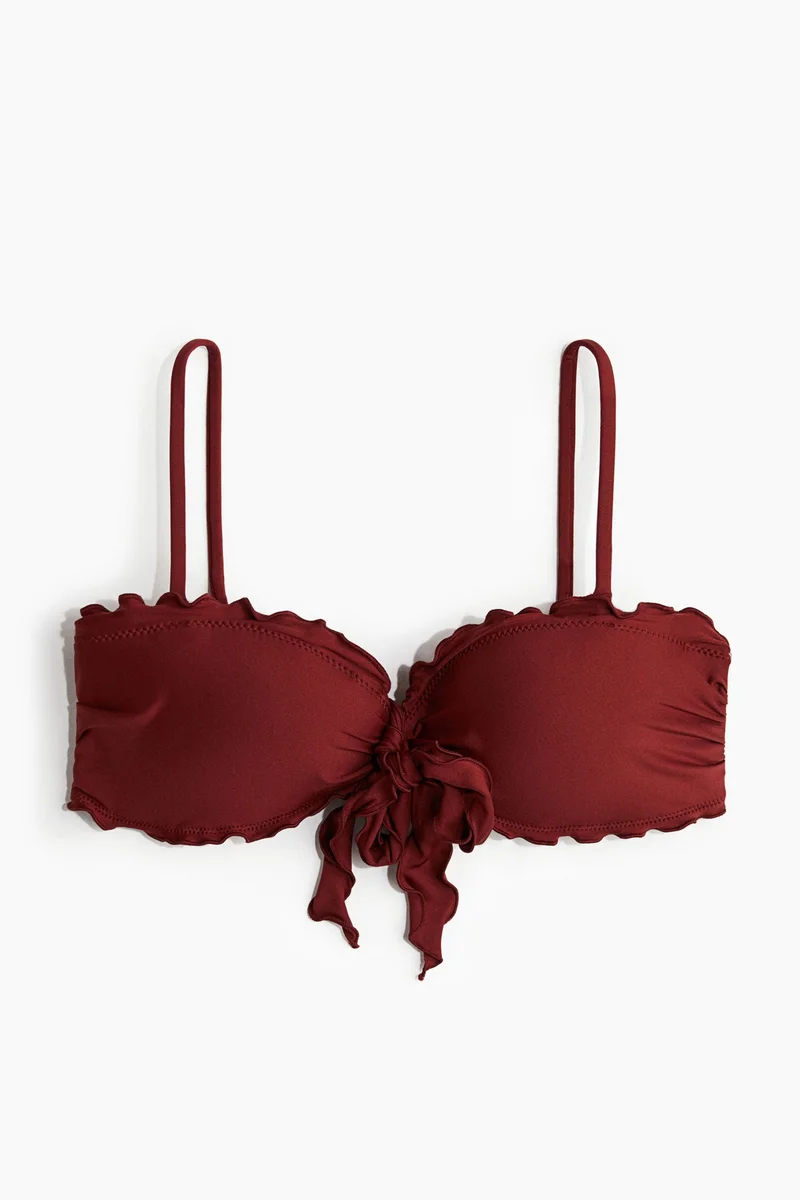 H&M Padded bandeau bikini top