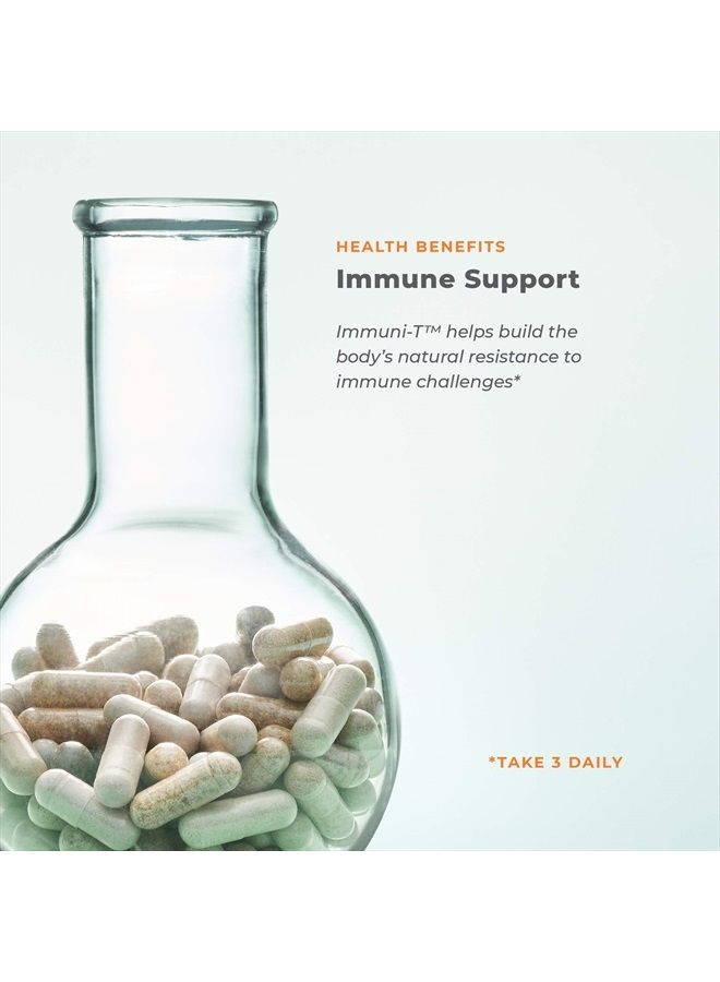 Life Seasons Immuni-T - Immune System Booster Supplement - Cold and Flu Season Support - Rapid Immune Response - Andrographis and Echinacea - 90 Capsules - Image 4