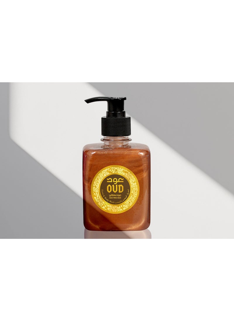Oud Luxury Collection Sultani Oud Hand & Body Wash 300ml  - Image 1