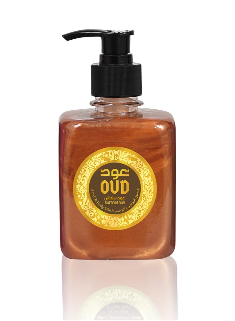 Oud Luxury Collection Sultani Oud Hand & Body Wash 300ml  - Image 2