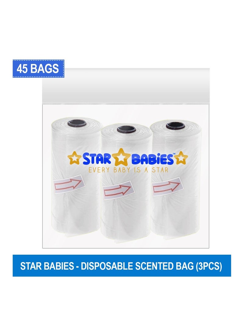 Star Babies - Scented bag  - Pack of 3 - White - Image 3