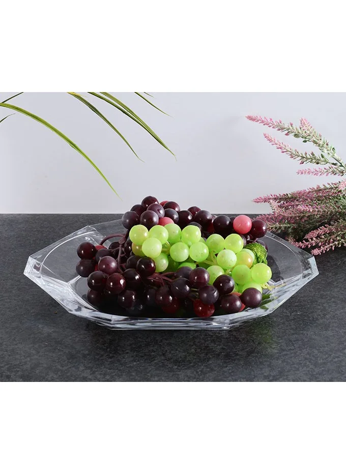 Paşabahçe 68197 Nude Reflection Glass Serving Plate 30 Cm