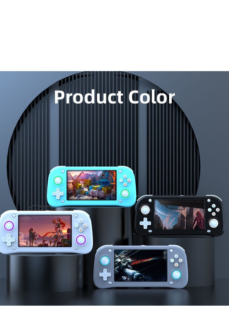 B NEW - 2025 XF43 Retro Handheld Game Console, 4.3” IPS Screen, Hall Joystick & Triggers, RK3128 Gaming Chip, 3000mAh Battery, 30+ Emulators with preload game, HDMI 1.4 Output, Ergonomic Design - Image 1