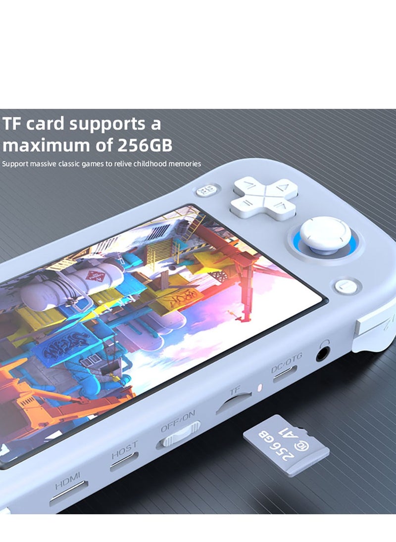 B NEW - 2025 XF43 Retro Handheld Game Console, 4.3” IPS Screen, Hall Joystick & Triggers, RK3128 Gaming Chip, 3000mAh Battery, 30+ Emulators with preload game, HDMI 1.4 Output, Ergonomic Design - Image 1