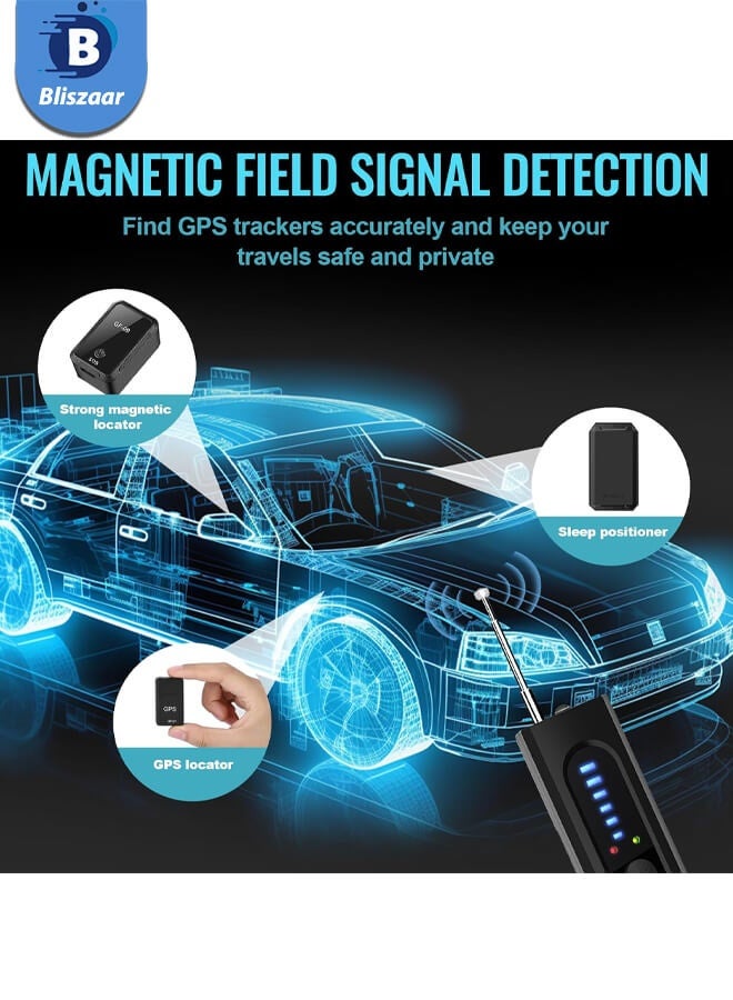 Bliszaar Portable Hidden Camera Detector HX13, Bug Detector, GPS Finder, Anti Spy Wireless Signal Scanner, Infrared Camera Detector, Listening Device Detector for Home,Office,Travel,Car - Image 4