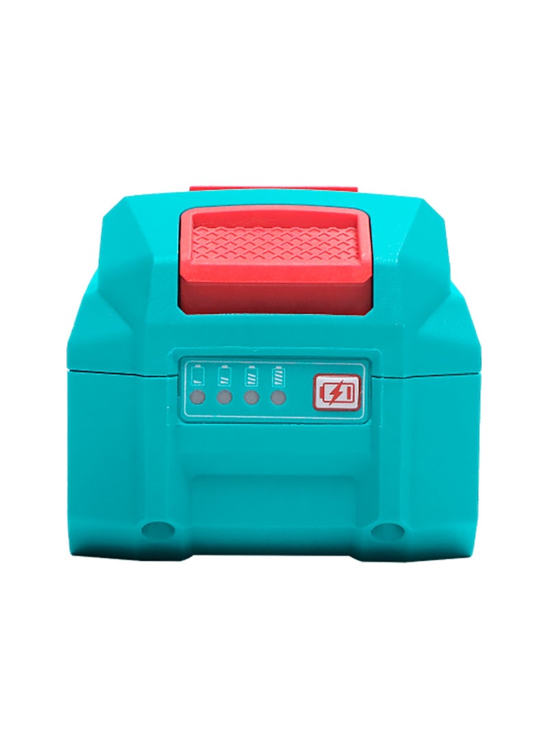 TOTAL 42V Lithium-Ion Battery & Charger Starter Kit - Dual 2.0Ah High-Voltage Battery Packs with LED Power Indicators & 2A Fast Charger - P42M Series Universal Compatibility - TFBCPM20221 - Image 5