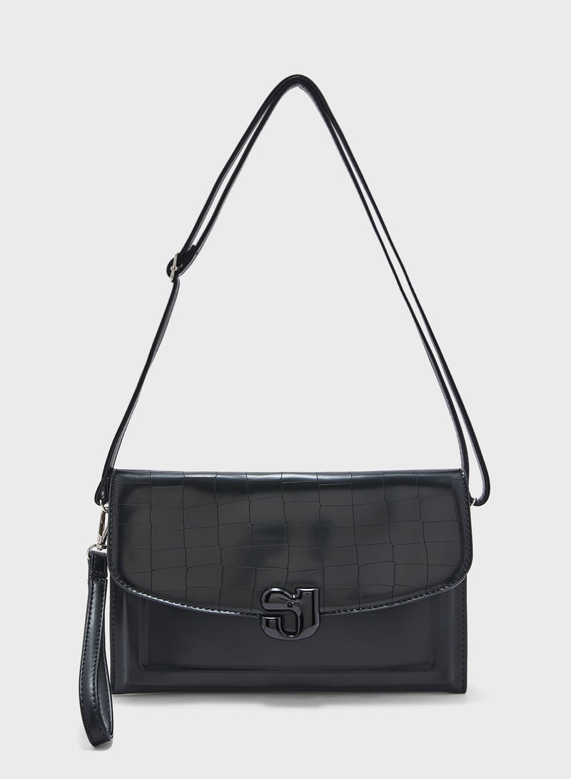 ELLA Quilted Clutch Bag  - Image 1