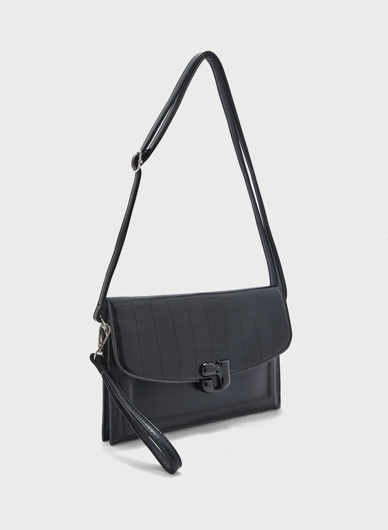 ELLA Quilted Clutch Bag