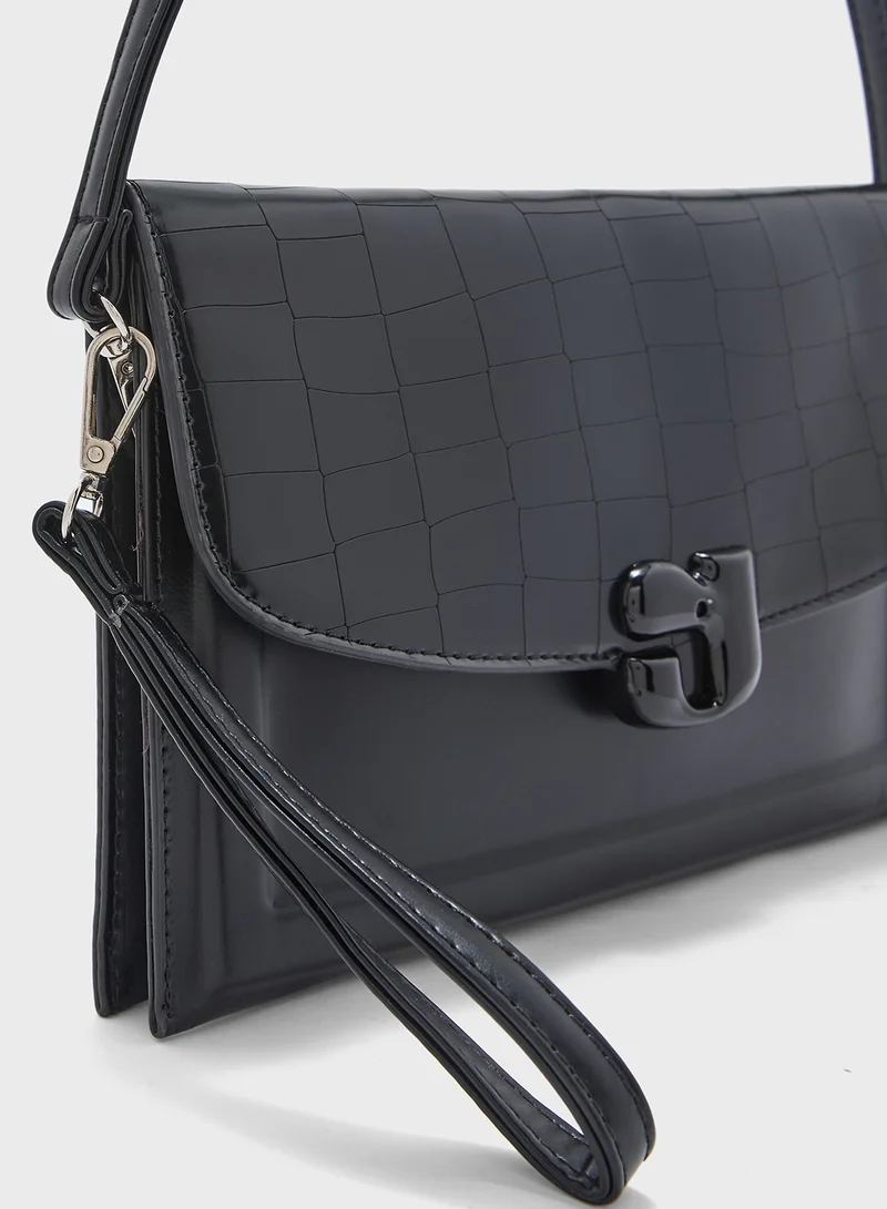 ELLA Quilted Clutch Bag