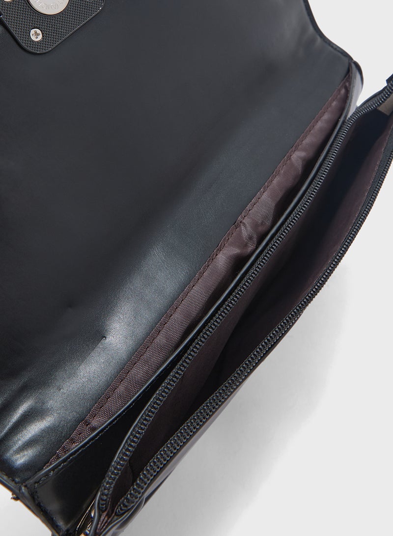 ELLA Quilted Clutch Bag  - Image 5